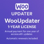 WooUpdater Pro – 1 Year License