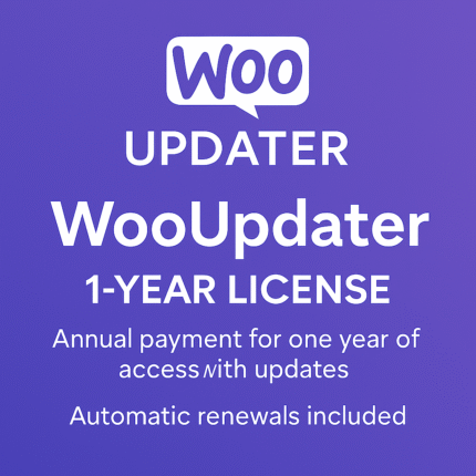 WooUpdater Pro – 1 Year License