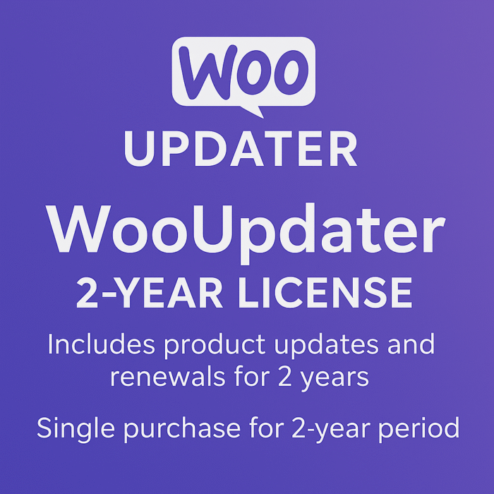 WooUpdater Ultimate – 2 Year License - Image 1